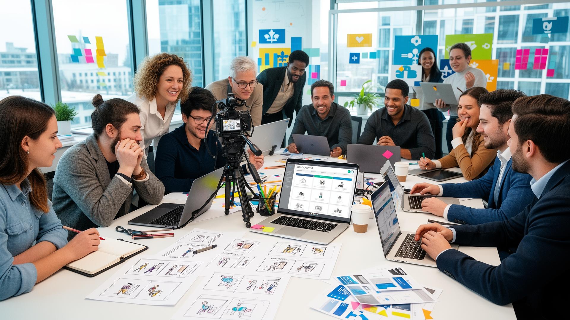 Création de contenu pour entreprises : guide complet B2B au Québec